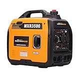 maXpeedingrods Inverter Stromgenerator 3300W Benzin 4 Takt mit USB und 230 V Steckdosen Superleise und leicht als Notstromaggregat für Camping Reise Garage Wohnwagen Baustelle