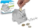 GreatGadgets 1857 - MP3 Sparschwein, Silber