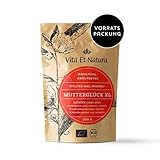 BIO Milchbildungs- und Stilltee 'Mutterglück XL'(Vorratspackung) - 200g loser koffeinfreier Tee mit Bockshornklee für die Stillzeit - 100% biologisch & naturbelassen -Teemanufaktur Vita Et Natura®