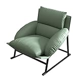 PEVSCO Freizeit Sofa Sessel Modern einfach Faule Sofa Wohnzimmer Single Sofa Stuhl Licht Luxus Schlafzimmer Lounge Chair italienische Balkon Lounge Chair Faulenzer Sofa