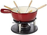 Baumalu 385052 Käsefondue-Set, emailliertes Gusseisen