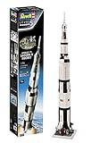 Revell 3704 03704 Apollo 11 Saturn V Rocket Raumfahrtmodell Bausatz 1:96, Grau