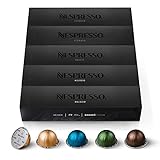 NESPRESSO VERTUO, Auswahl an Signature Kaffees (230ml), mittlere bis dunklere Röstungen, 50 Kaffeekapseln