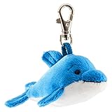 Schaffer 0240 Delfin Anhänger, unisex-child, Blau, ca. 11 cm