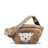 Steiff 600142 Teddybär Tasche Plüsch, Tobacco Brown