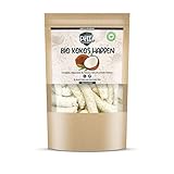 Bio KOKOSHAPPEN | Natürlicher Kokos Snack für Hunde & Pferde | Beste Bioqualität | Getreidefrei | Leckerli ohne künstliche Zusätze | Ballaststoffreich | 300g | Deutsche Herstellung