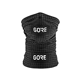 GORE WEAR Unisex Halswärmer Grid, Einheitsgröße, Schwarz/Anthrazitgrau