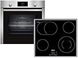 Neff XB36 Set Backofen BCB1602 + Glaskeramikkochfeld TB1842N