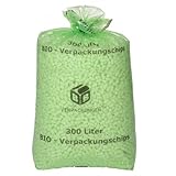 BB-Verpackungen 1 x BIO Verpackungschips (Polsterchips antistatisch) - Sets zwischen 300 und 3000 Litern