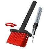 Reinigungsbürste für Tastatur,5 in 1 Keyboard Cleaning Brush Kit,Multifunction Earphones Cleaner mit Tastenkappe Abzieher,für Gaming Mechanische Tastatur Airpods 2/pro Earbuds