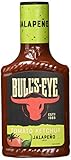 Bull's-Eye Tomato Ketchup Jalapeño Chili – Pikanter Chili Ketchup in der Squeezeflasche – 1 x 425 ml