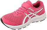 ASICS Contend 7 Ps Sneaker, Pink Glo White, 35 EU