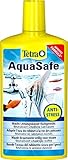 Tetra AquaSafe (Qualitäts-Wasseraufbereiter für fischgerechtes und naturnahes Aquariumwasser, neutralisiert fischschädliche Stoffe im Leitungswasser), 500 ml Flasche