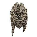 BIISDOST Stola Long Wrap Leopard Cape Schal Schal Winter Damen Schal Warmer Druck Schals Schal Kinder Schal Jungen 3 Jahre