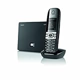 Gigaset C610 IP Hybrid-Dect-Schnurlostelefon, analog und VoIP (ALL-IP) pianoschwarz