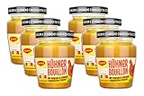 Maggi Hühner Bouillon, pastöse Hühnerbrühe im Glas, schonend eingekocht, sofort verwendbar & frei dosierbar, 6er Pack (6 x 160g)