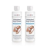 HANSE PRO Waterbed Vinyl Cream (2 x 250 ml) I Vinyl-Creme I Vinyl-Pflegecreme I Wasserbetten-Pflege I Wasserbett-Zubehör I für alle Wasserbetten geeignet