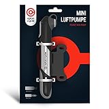 Optio Cycle Mini Fahrradpumpe Alle Ventile-Universal Fahrrad Pumpe Luft-Bike Pump Perfekt für Fahrradpumpe Französische Ventile-Mini Luftpumpe Fahrrad