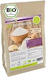 Bio Reisprotein 1kg - Öko Anbau - mind. 80% Protein - Eiweiss - Glutenfrei - 1000g - Premium Qualität