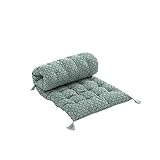 Dynamic24 Premium Liegenauflage 60x120x5cm Auflage für Liegen Gartenliegen Sonnenliegen Matratze Holzliegen Kissen Deckchair Polyrattan Palettenkissen Palettenauflage dick bequem (Khaki)