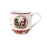 Villeroy & Boch 14-8332-4843 Kaffeebecher, Porzellan, Weiß/Bunt