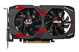 ASUS Cerberus-GTX1050TI-A4G Gaming Grafikkarte (Nvidia, PCIe 3.0, 4GB GDDR5 Speicher, DVI, HDMI, Display Port)