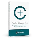 Großer Allergie Test von CERASCREEN - Umfangreiche Laboruntersuchung von 61 verschiedenen Allergenen wie Tiere oder Obst von zu Hause | Detaillierter Ergebnisbericht mit Handlungsempfehlungen