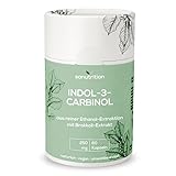 Indol-3-Carbinol (I3C) 250 mg pro Kapsel | 60 Kapseln | mit Brokkoli-Extrakt | gute Bioverfügbarkeit und Verträglichkeit | Vegan | Hergestellt in Österreich