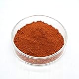 Eisenoxid-Pigment – Orangenpulver-Farbpigment für Beton, Zement, Mörtel, Fugen, Putz, Farbstoff, Pigment (0,5 kg, Orange)