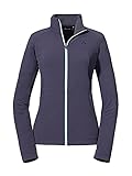 Schöffel Damen Schiara Jacket warme Fleecejacke mit Stretch schnell trocknende Funktionsjacke Stehkragen, tattoo, 48 EU,tattoo,48