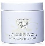 Elizabeth Arden White Tea – Body Cream femme/women, sanfte Körpercreme mit floraler Note, ausgewählte Inhaltsstoffe & edles Design, pflegende Bodylotion, 400 ml