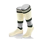 ALMBOCK Trachtensocken Herren weiss - Loferl Wadenstrümpfe weiß - Trachten Herrensocken in Größe 39-41, 42-44, 45-47