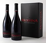 MOLVINA Jahrgang 2018 | Italienischer Premium Rotwein | Vollmundige Beerenfrucht | Ronchi di Brescia | Wein aus der Lombardei, bis zu 50 Monate in Eichenfässern gelagert (2x0,75lt)