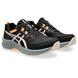 Asics Damen Gel-Venture 9 Sneaker, Black Pearl Pink, 41.5 EU