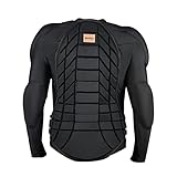 BenKen Ultra Leichter Schutzausrüstung Ski Körper Panzer Rücken Protektor, Außen- Sports Antikollision Backprotector Protektorenjacke für Snowboard Skaten MTB Motorrad Motocross