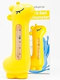 TipTopKids Baby Badethermometer | Perfekte Badetemperatur | Bruchfest Solid & Robust | Wasserthermometer für sicheren Badespaß | Badewanne - BPA frei