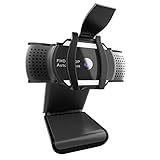 [Update Version mit Privatsphäre] HD Webcam 1080P Autofokus Streaming Computer Kamera für Videoanrufe, Aufnahmen, Konferenzen, 500M Pixel USB Webcam für PC Laptop Desktop