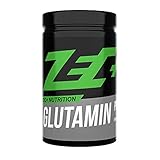 ZEC+ Glutamin Pulver – 500g, reines L-Glutamin Pulver, hochdosiert & geschmacksneutral