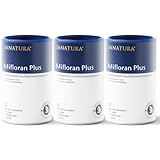 3er Pack Sanatura Mifloran Plus – 3x 200 g – Milchsäurebakterien mit 12 Mrd KBE pro Tagesdosis – kombiniert mit Vitamin C aus Acerola und Oligofructose – vegan und laktosefrei