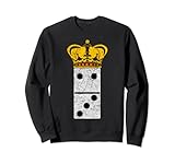 Domino Queen Domino-Spieler Legespiel Sweatshirt