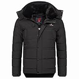 Höhenhorn Adamelo Herren Winter Jacke Schwarz Gr. L