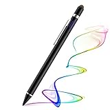 Aktiver Stylus Pen für sämtliche Touchscreens, 1,5mm Feiner Spitze Tablet Stift, Wiederaufladbar Eingabestift Kompatibel mit iPad, Phone, Huawei, LG, Touchscreen Stift für Smartphone und Tablets