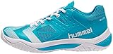 hummel Unisex DUAL Plate Power Handballschuhe, Hawaiian Ocean, 9.5 EU