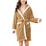 Weiche leichte Nachtwäsche Homewear Nachthemd Nachthemd mit Spitzen Bademantel Damen Baumwolle Warm Samt Nachtwäsche Warmes Flanell Nachtwasche Bademantel Kinder