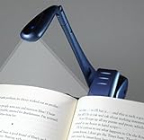 Clip-On Booklight - Blau - Leselampe: Ultrahelles LED Leselicht mit Clip