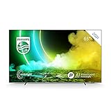 Philips 65OLED705/12 65 Zoll (164cm) Fernseher 4K OLED TV | Ambilight, UHD & HDR10+ | Dolby Vision & Dolby Atmos | Google Assistant & Alexa kompatiblen