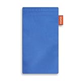 YOMIX VIIVI Blau mit Strahlenschutz Handytasche Tasche für Nokia G60 5G aus Microfaser mit Microfaserinnenfutter | Hülle mit Reinigungsfunktion | Made in Germany