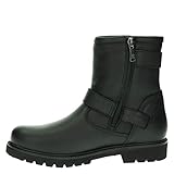 Panama Jack Damen Felina Igloo Motorradstiefel, Schwarz, 39 EU