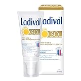 Ladival Anti-Age & Anti-Pigmentflecken LSF 30 – Parfümfreie Sonnencreme für Gesicht, Hals, Dekolleté und Hände – ohne Farb- und Konservierungsstoffe – 1 x 50 ml