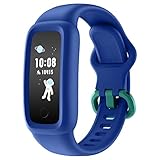 BIGGERFIVE Vigor 2 Fitness Tracker Uhr für Kinder, Fitnessuhr mit Schrittzähler, Pulsuhr, Aktivitätstracker, Kalorienzähler und Schlafmonitor, IP68 Wasserdicht Kinderuhr für Mädchen Junge ab 5-12